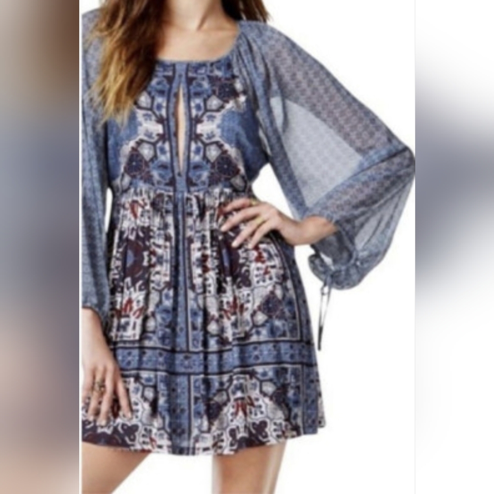 Free People Oksana Peasant Dress